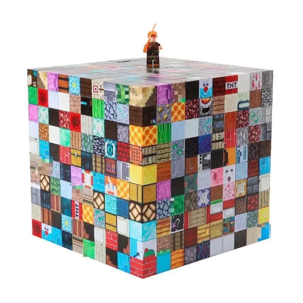 Magnetic Pixel Blocks - Explore unlimited designs