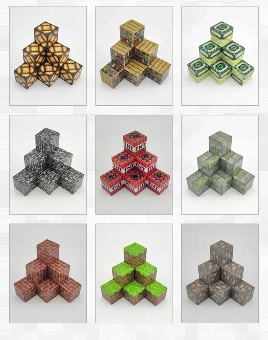 Magnetic Pixel Blocks - Explore unlimited designs