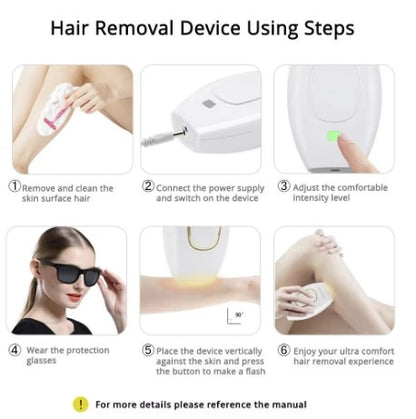 LumiTouch Laser Hair Removal Device