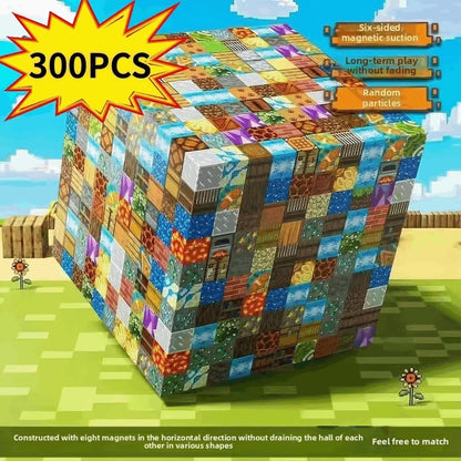 Magnetic Pixel Blocks - Explore unlimited designs
