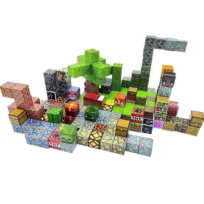 Magnetic Pixel Blocks - Explore unlimited designs