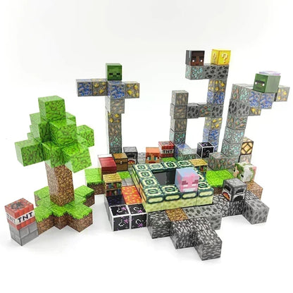 Magnetic Pixel Blocks - Explore unlimited designs